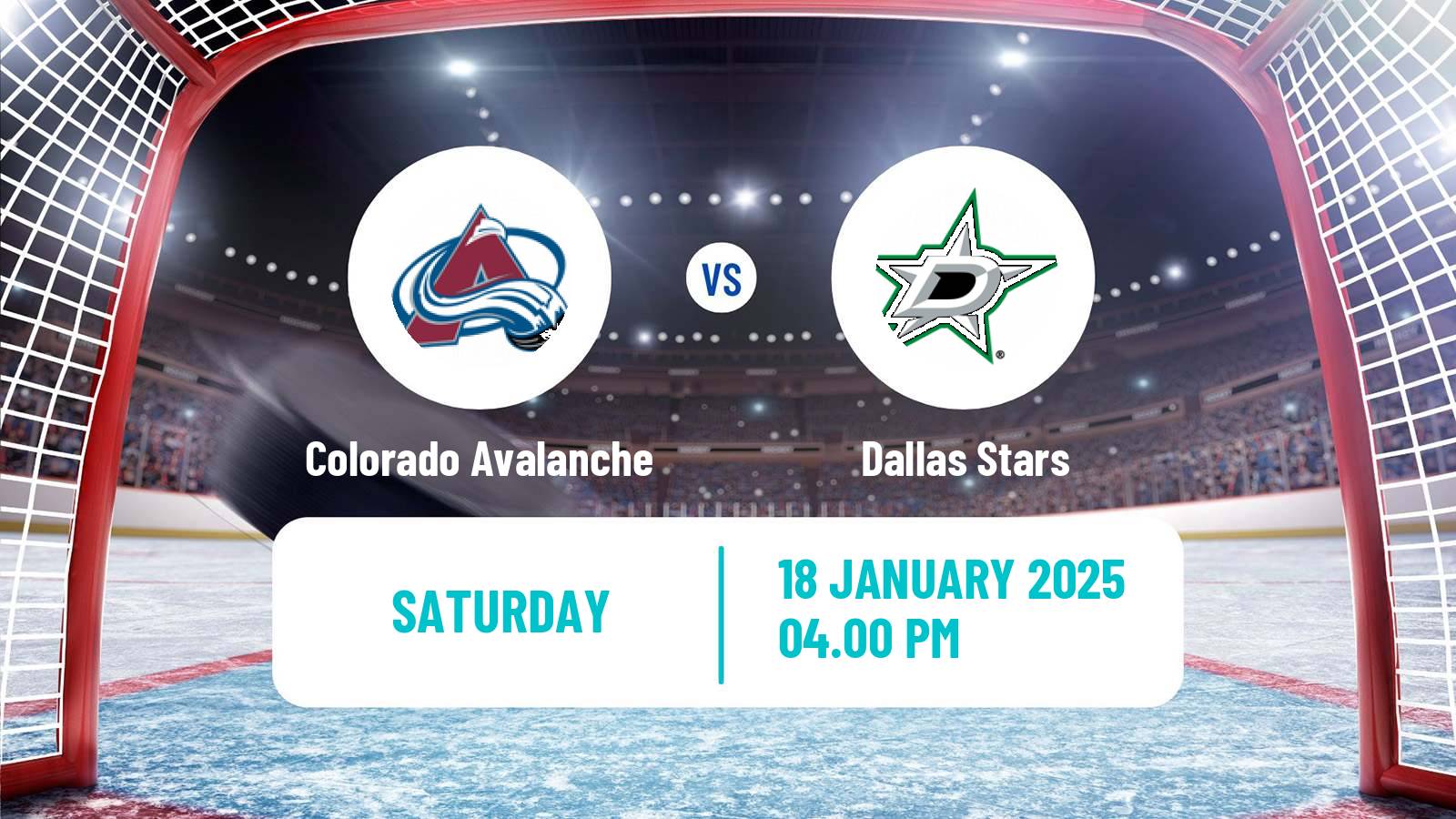 Hockey NHL Colorado Avalanche - Dallas Stars