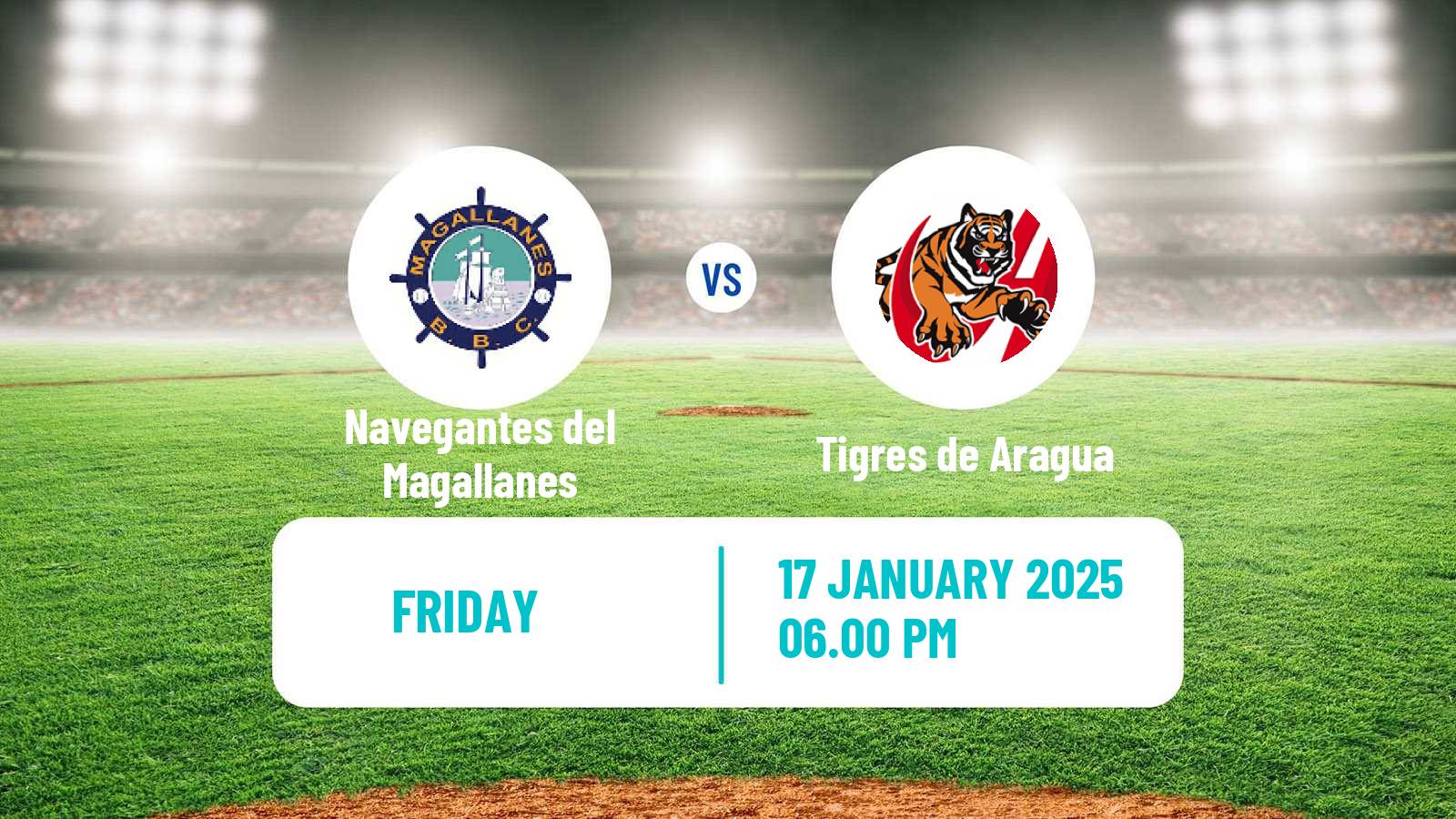 Baseball Venezuelan LVBP Navegantes del Magallanes - Tigres de Aragua