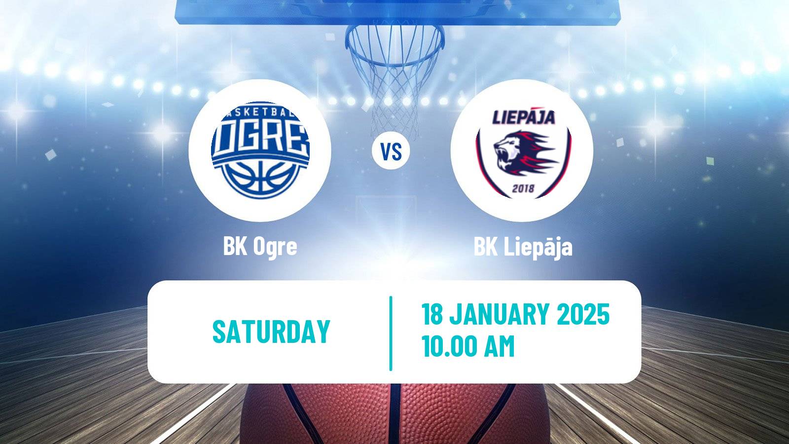 Basketball Latvian Cup Basketball Ogre - Liepāja