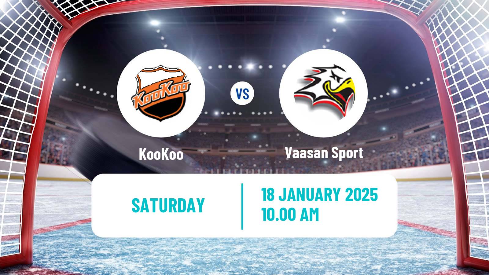 Hockey Finnish SM-liiga KooKoo - Vaasan Sport