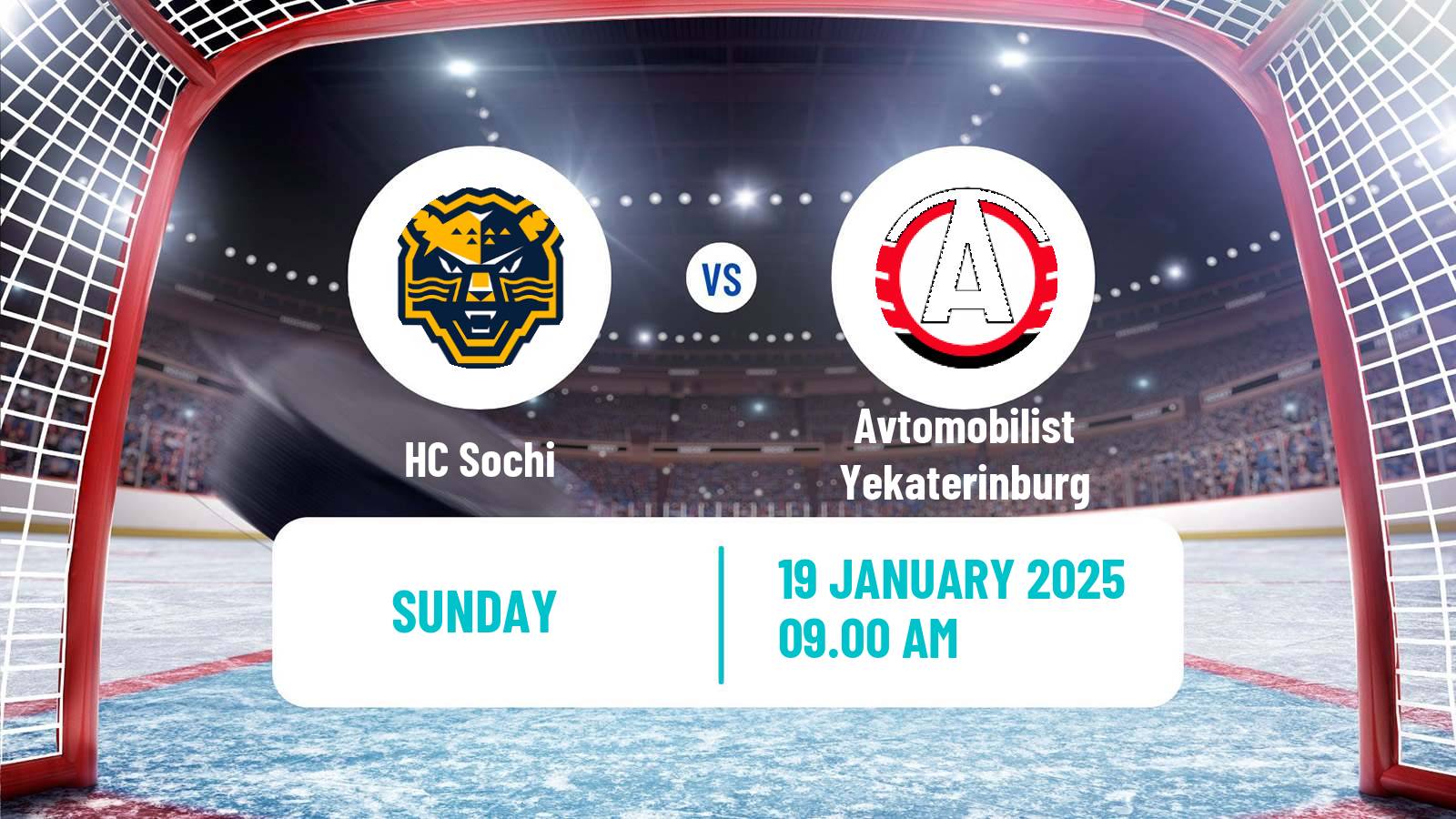 Hockey KHL Sochi - Avtomobilist Yekaterinburg