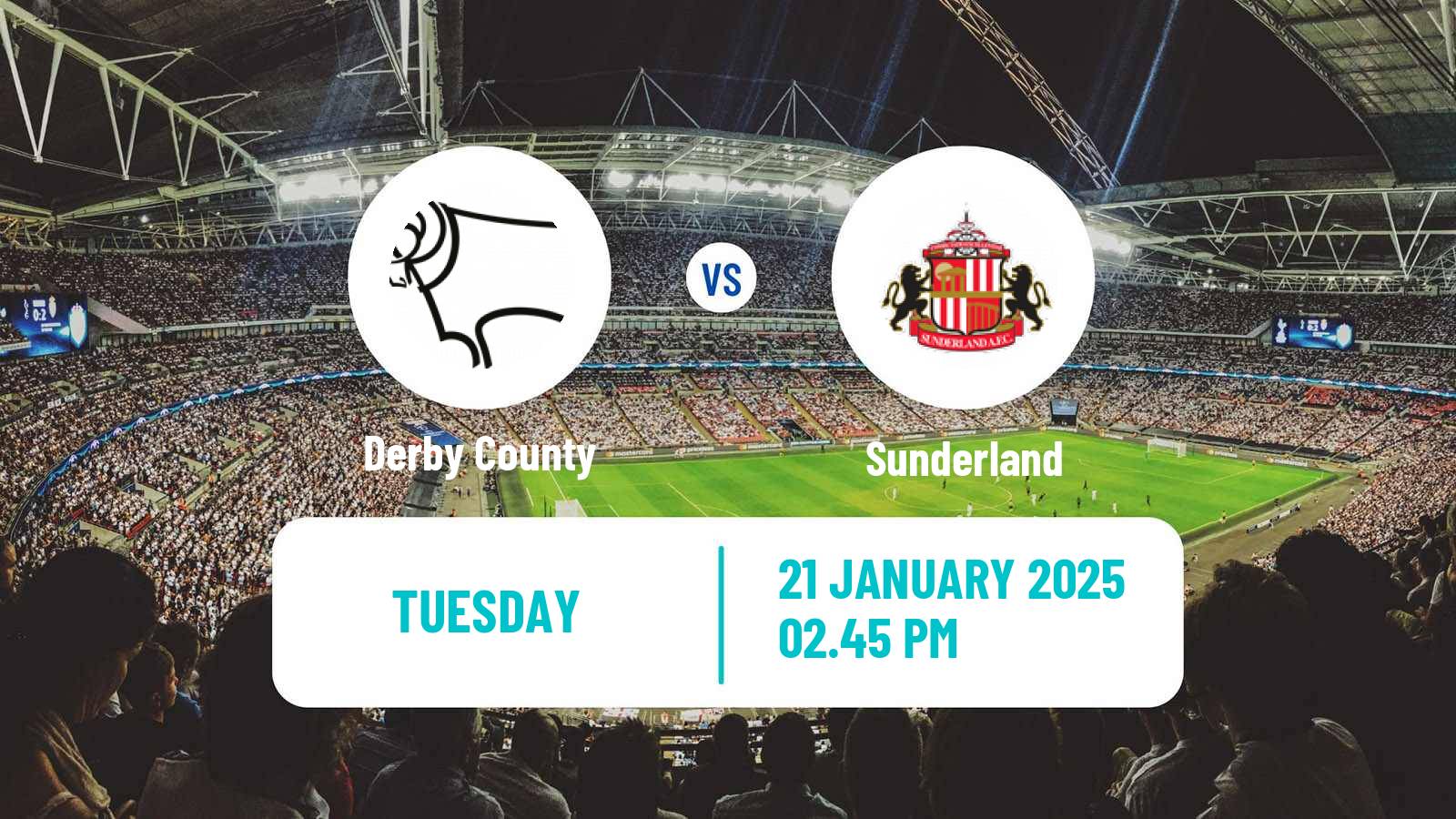 Soccer English League Championship Derby County - Sunderland