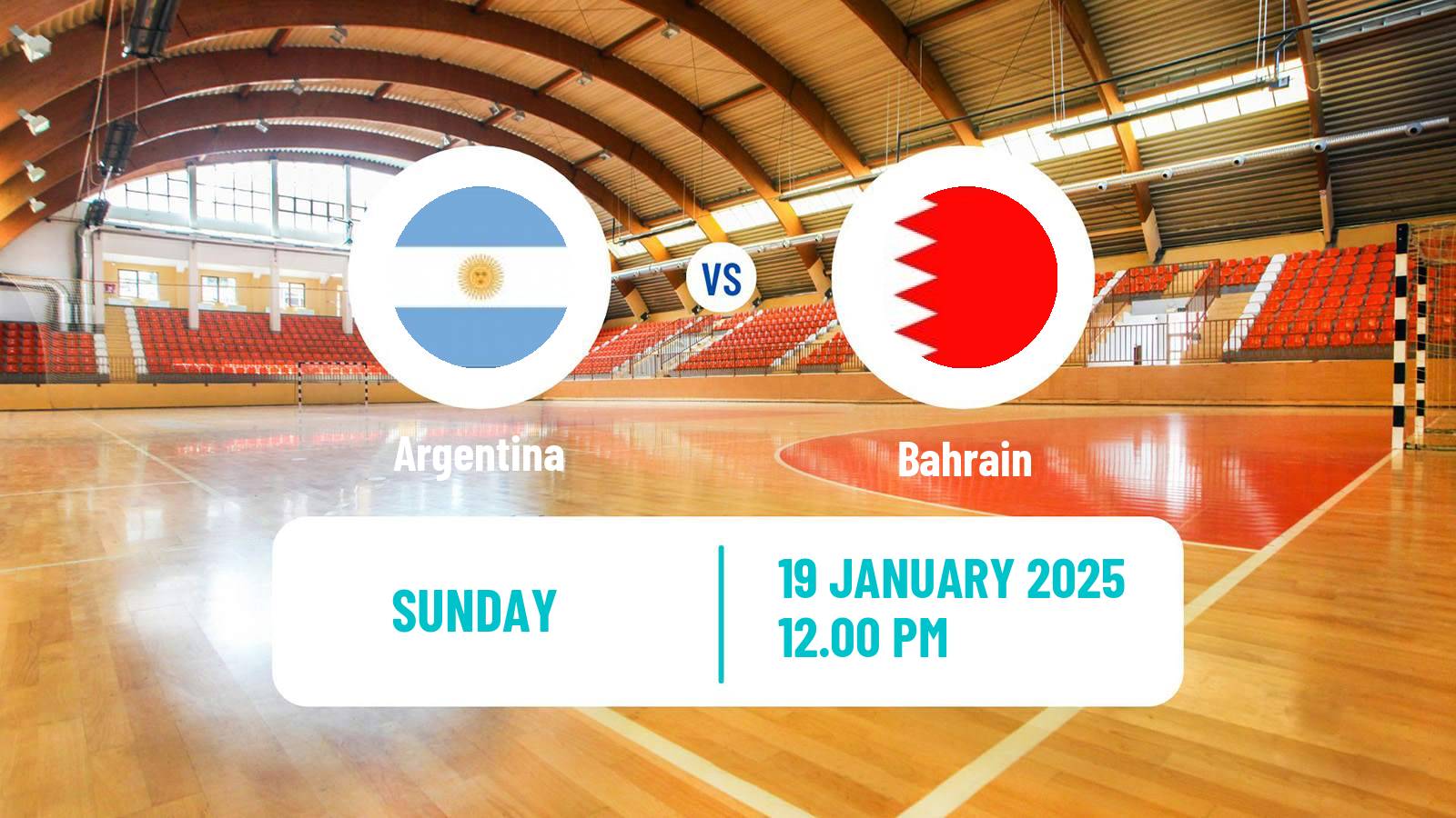 Handball Handball World Championship Argentina - Bahrain