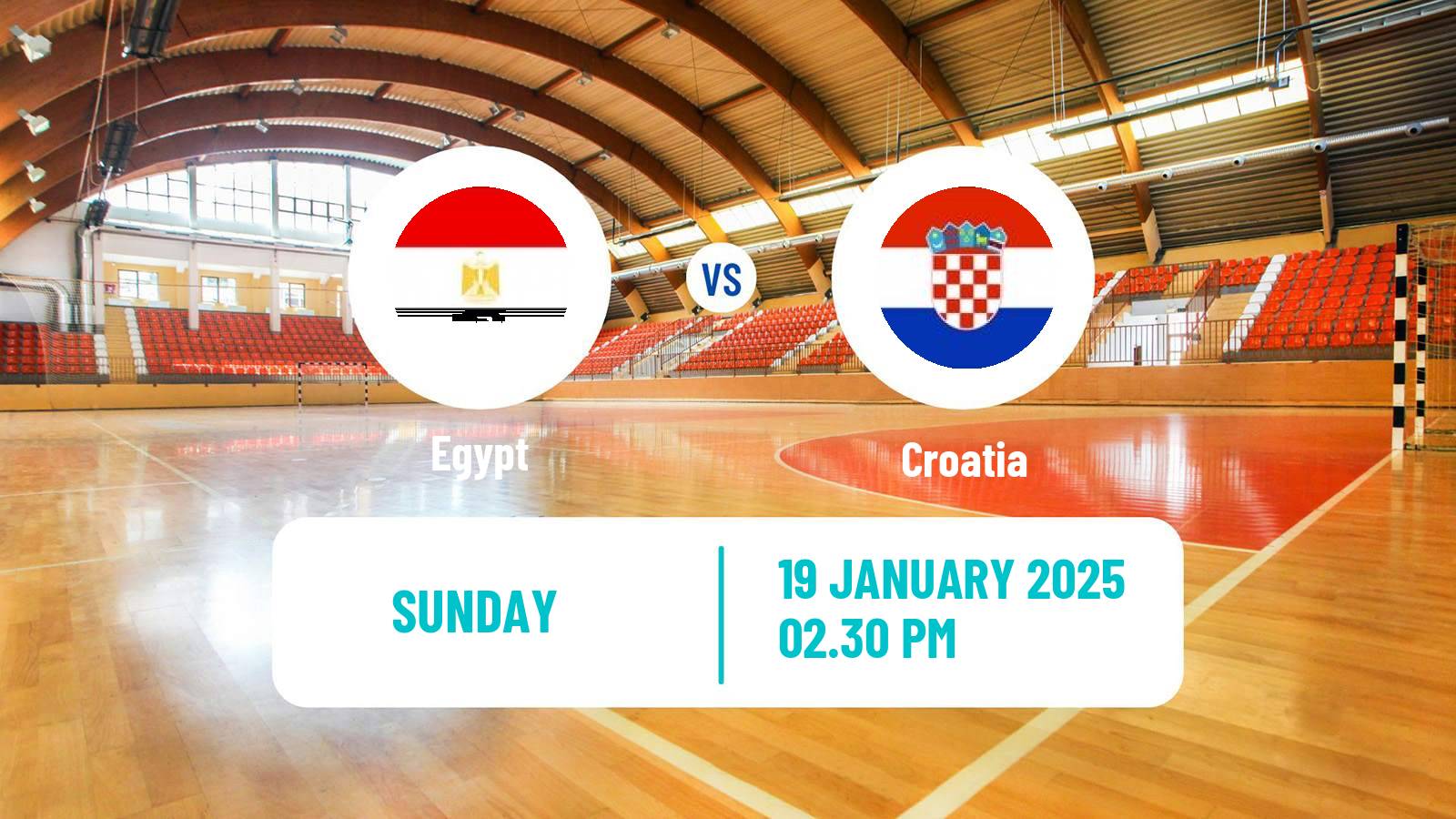 Handball Handball World Championship Egypt - Croatia