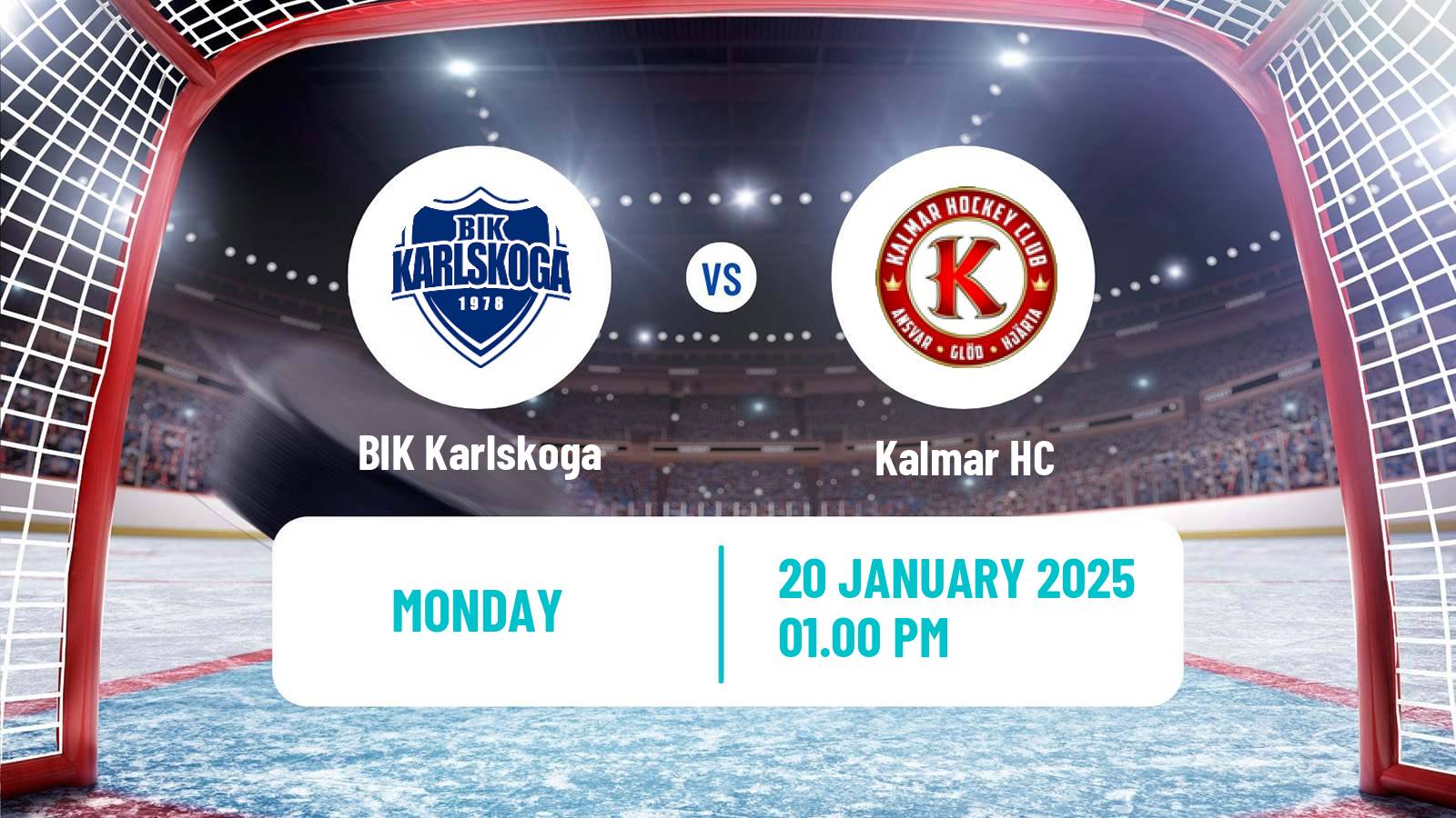 Hockey Swedish Hockey Allsvenskan BIK Karlskoga - Kalmar