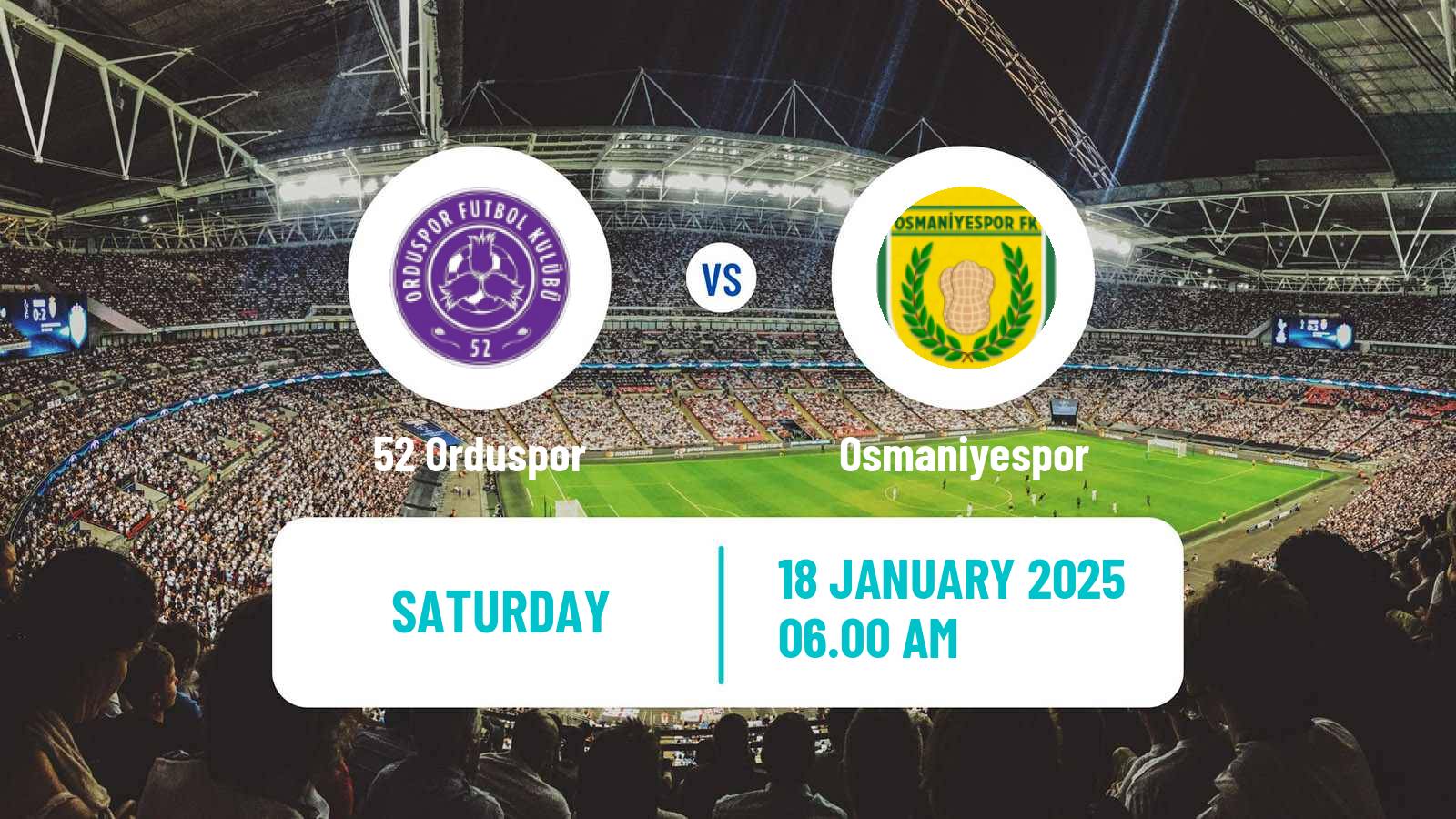 Soccer Turkish 3 Lig Group 3 52 Orduspor - Osmaniyespor