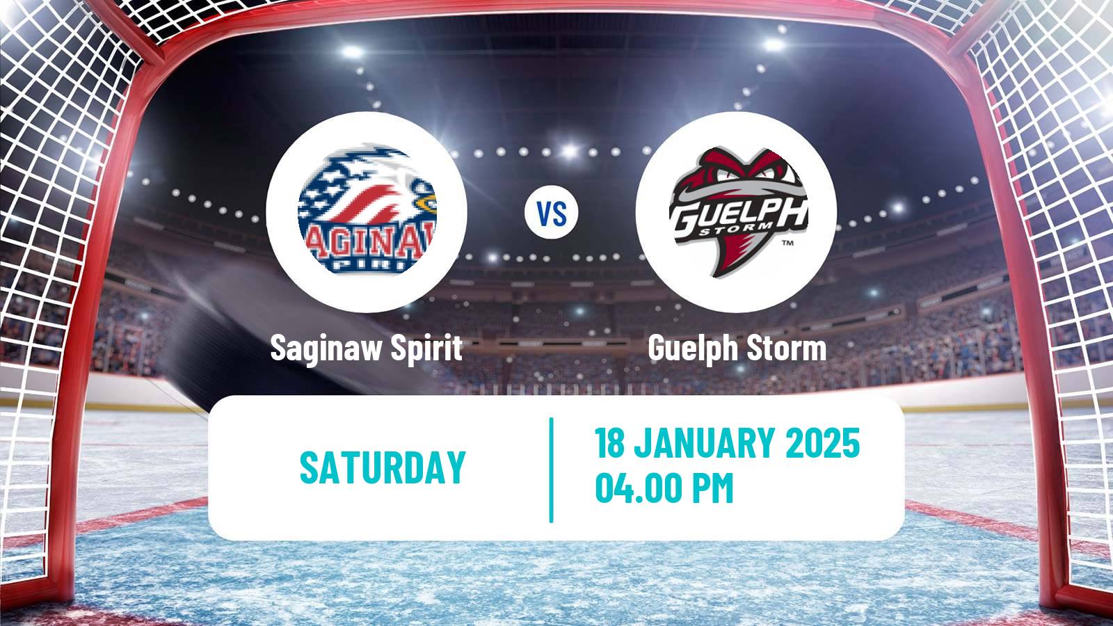 Hockey OHL Saginaw Spirit - Guelph Storm