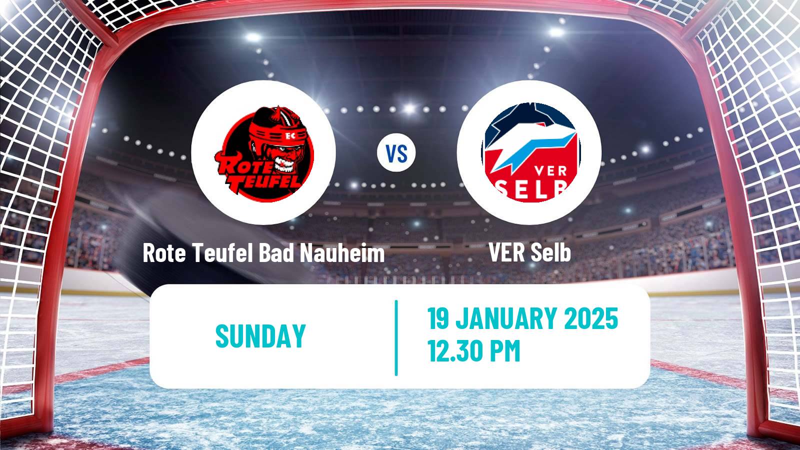 Hockey German DEL2 Rote Teufel Bad Nauheim - VER Selb