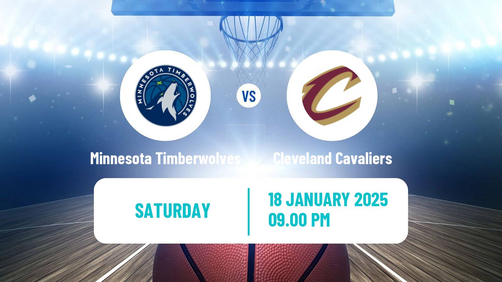 Basketball NBA Minnesota Timberwolves - Cleveland Cavaliers