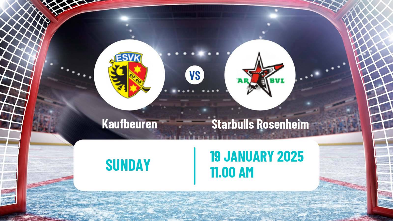 Hockey German DEL2 Kaufbeuren - Starbulls Rosenheim