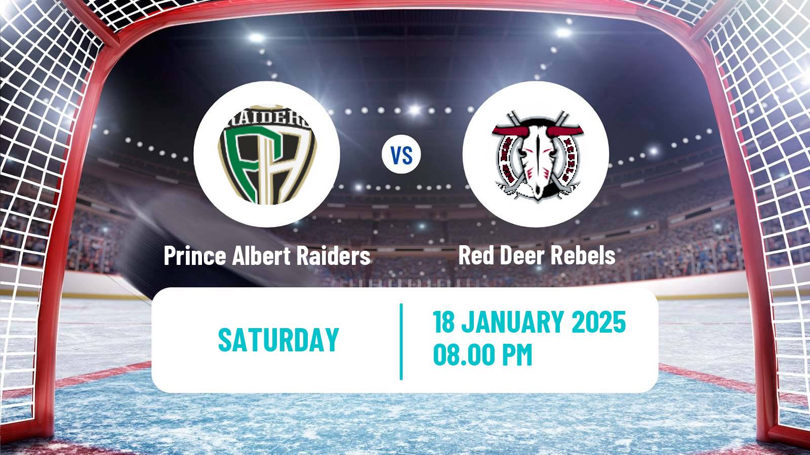 Hockey WHL Prince Albert Raiders - Red Deer Rebels