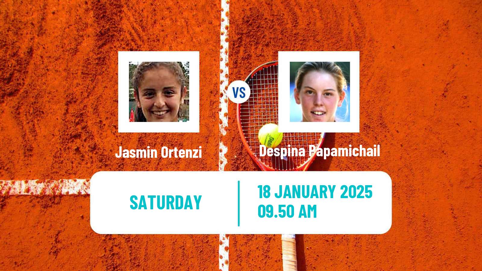 Tennis ITF W35 Buenos Aires Women Jasmin Ortenzi - Despina Papamichail