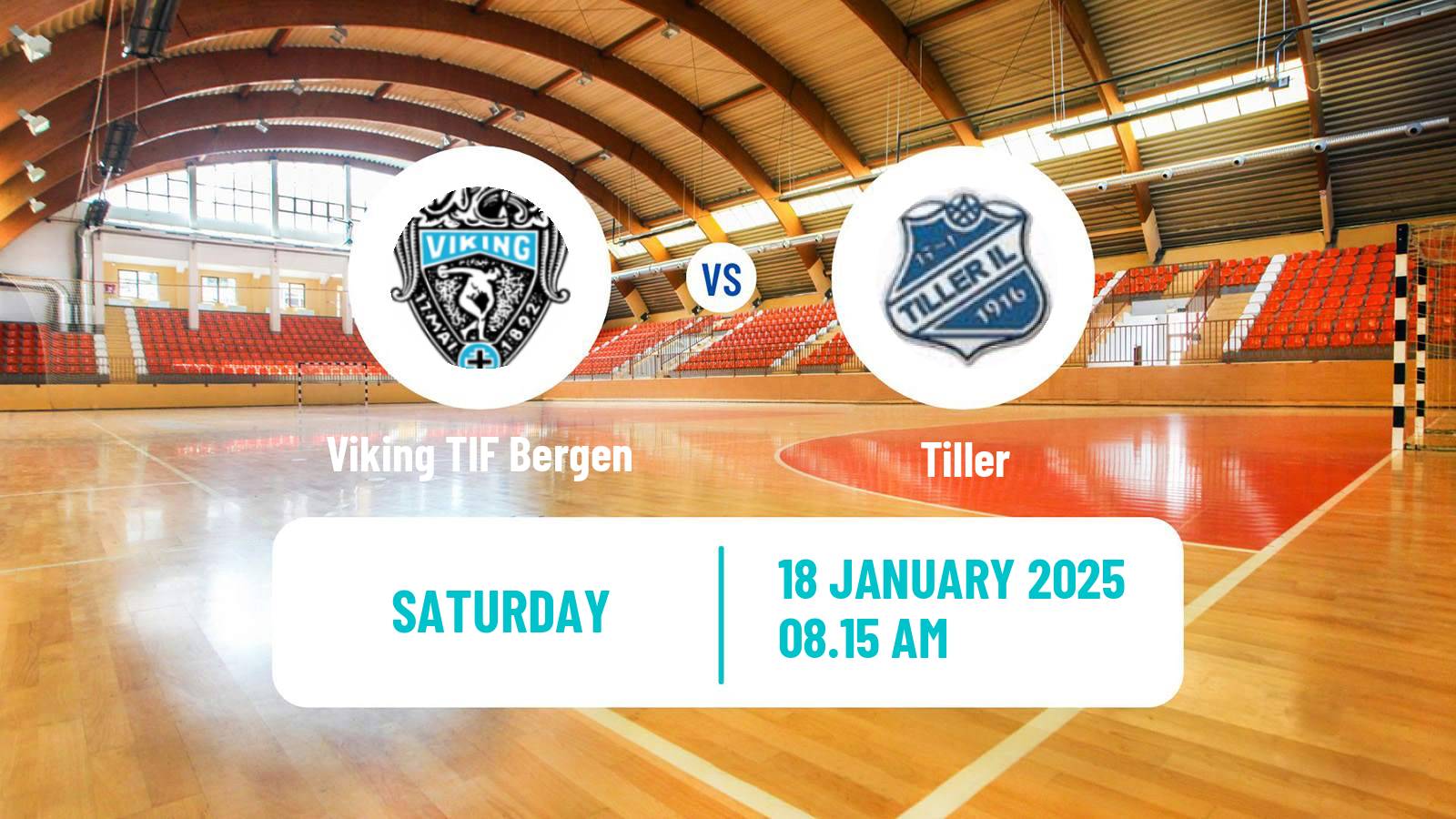 Handball Norwegian 1 Division Handball Viking TIF Bergen - Tiller