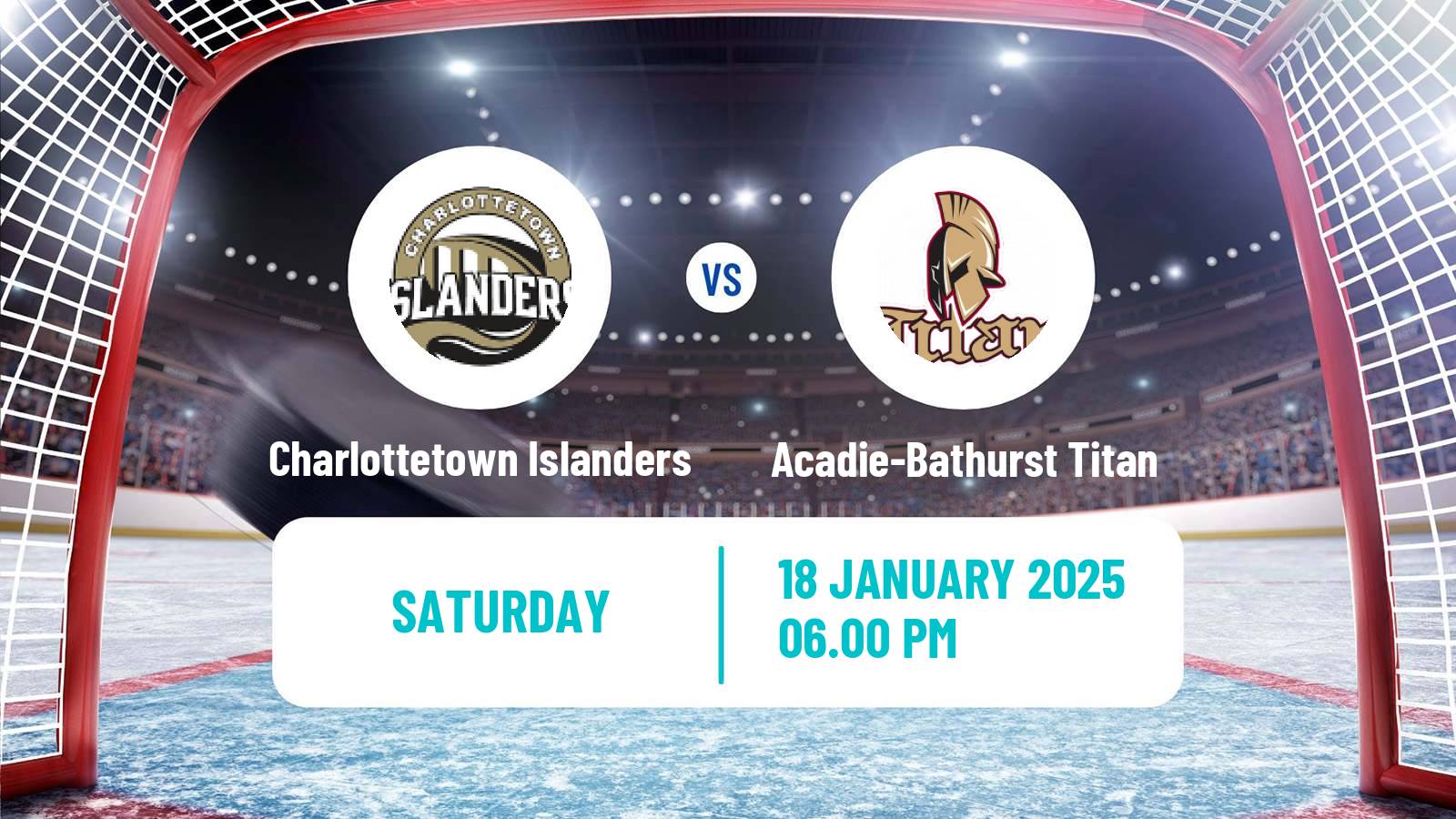 Hockey QMJHL Charlottetown Islanders - Acadie-Bathurst Titan