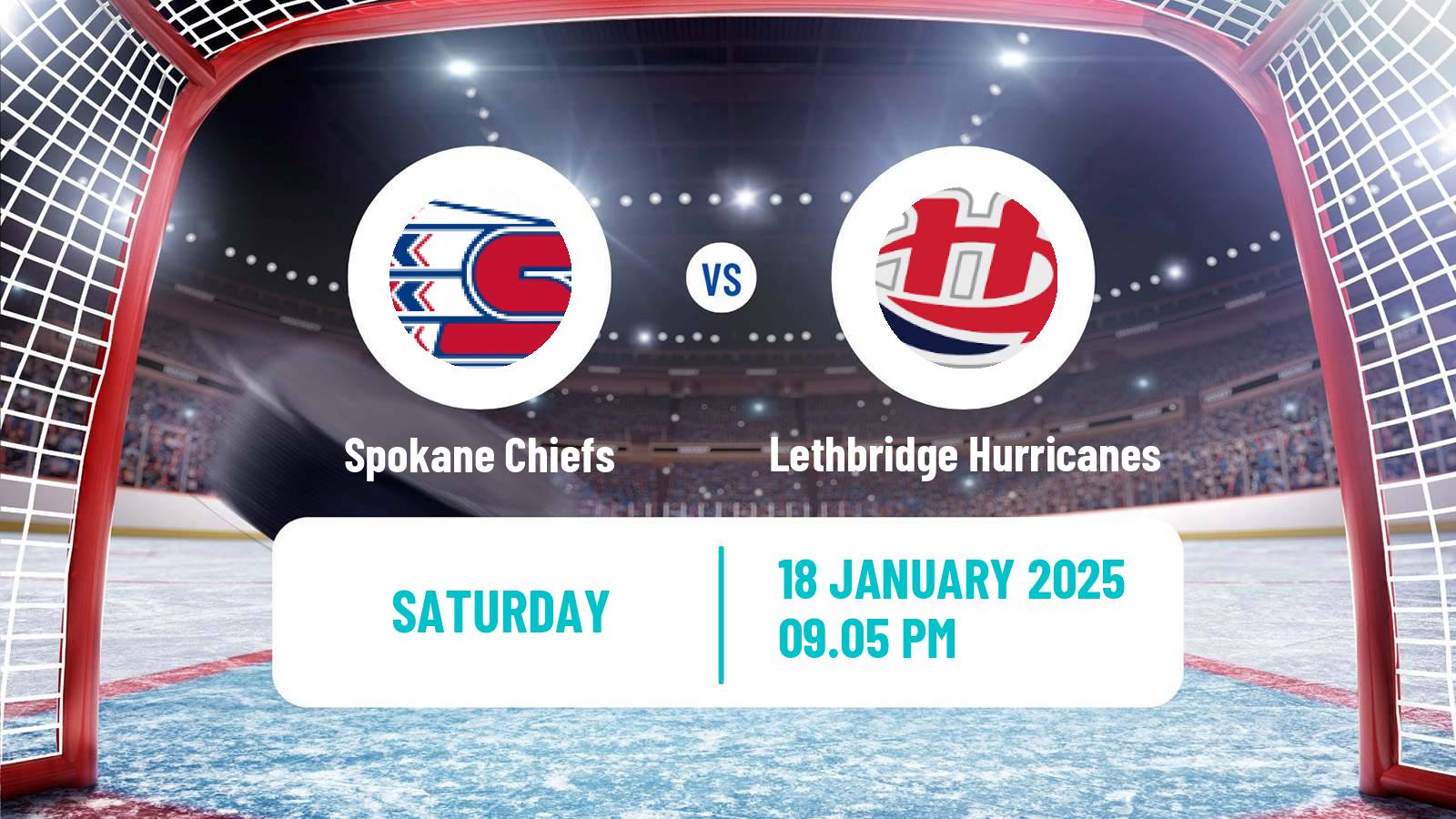 Hockey WHL Spokane Chiefs - Lethbridge Hurricanes