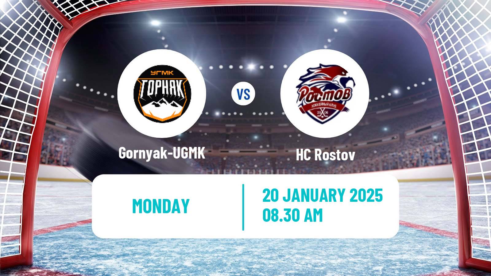 Hockey VHL Gornyak-UGMK - Rostov