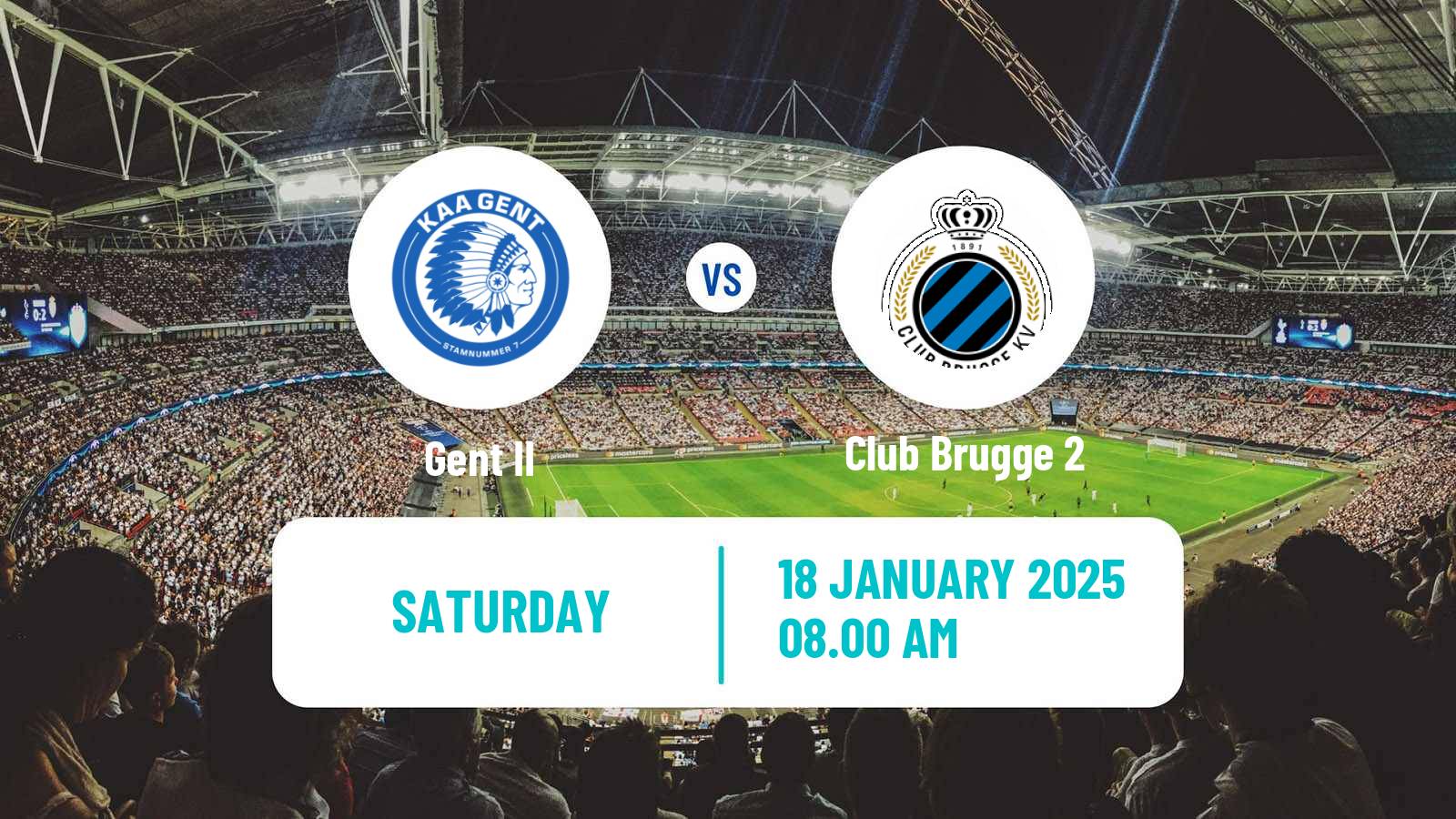 Soccer Belgian 1st National Women Gent II - Club Brugge 2