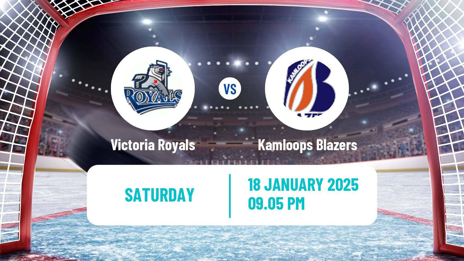 Hockey WHL Victoria Royals - Kamloops Blazers