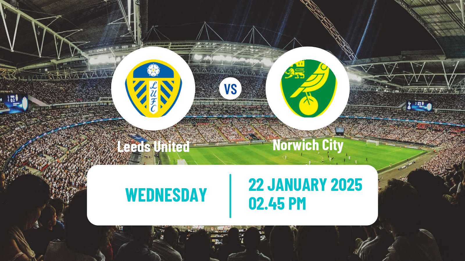 Soccer English League Championship Leeds United - Norwich City