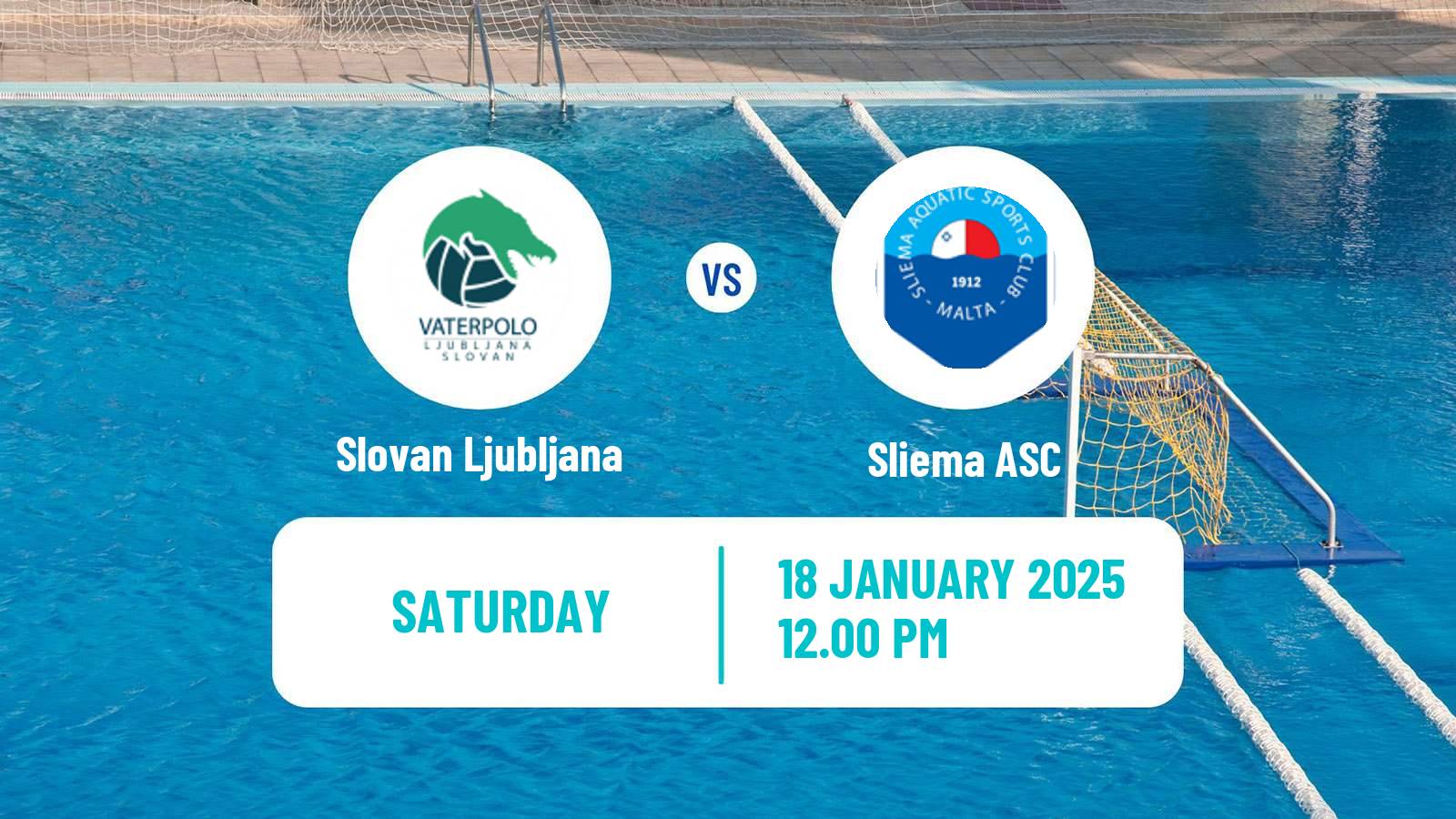 Water polo Challenger Cup Water Polo Slovan Ljubljana - Sliema