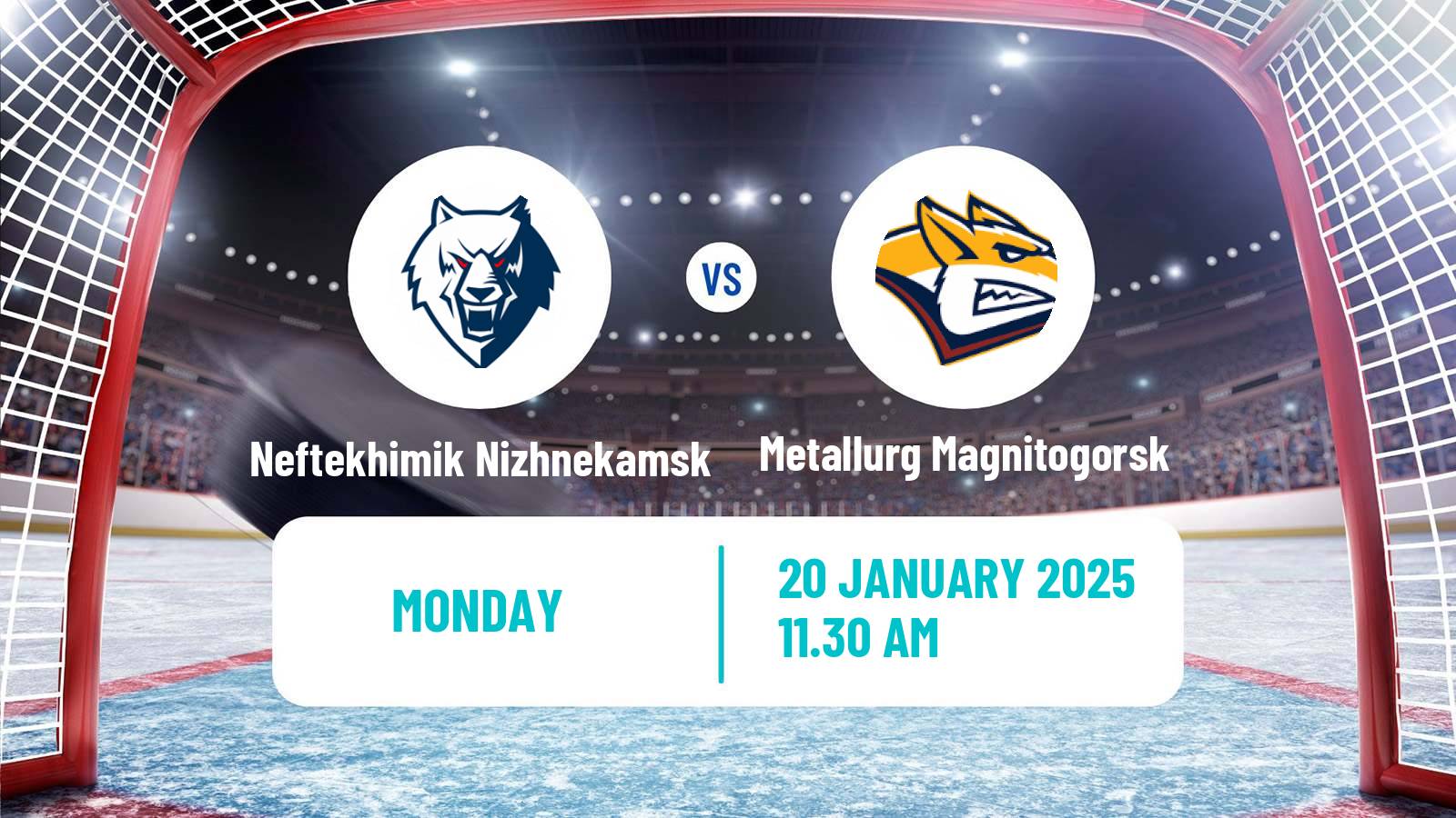 Hockey KHL Neftekhimik Nizhnekamsk - Metallurg Magnitogorsk