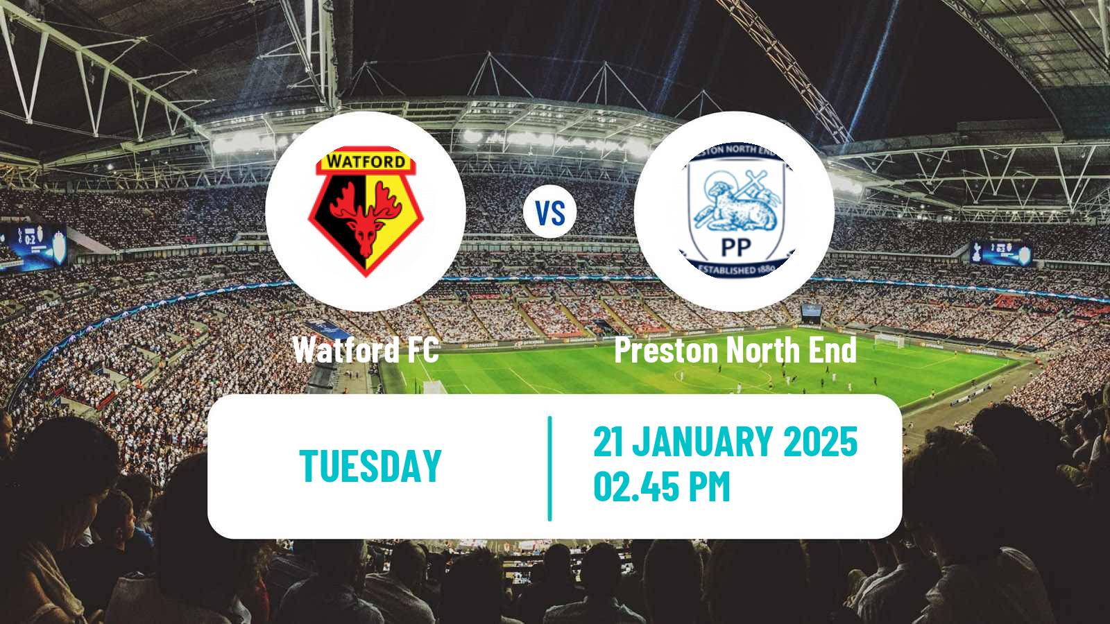 Soccer English League Championship Watford - Preston North End