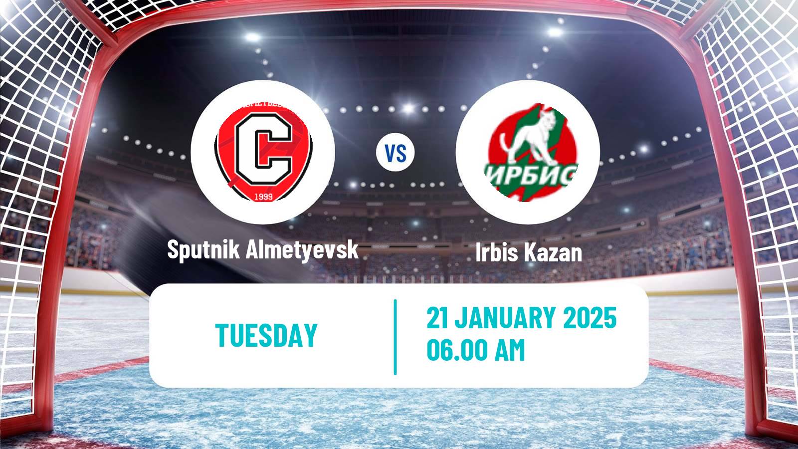 Hockey MHL Sputnik Almetyevsk - Irbis Kazan