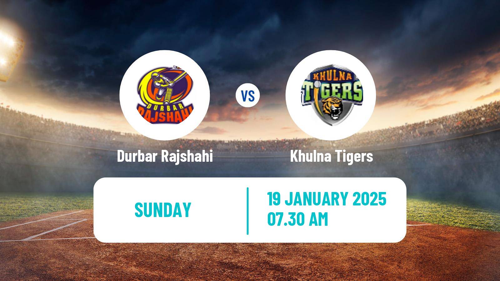 Cricket Bangladesh Premier League Cricket Durbar Rajshahi - Khulna Tigers