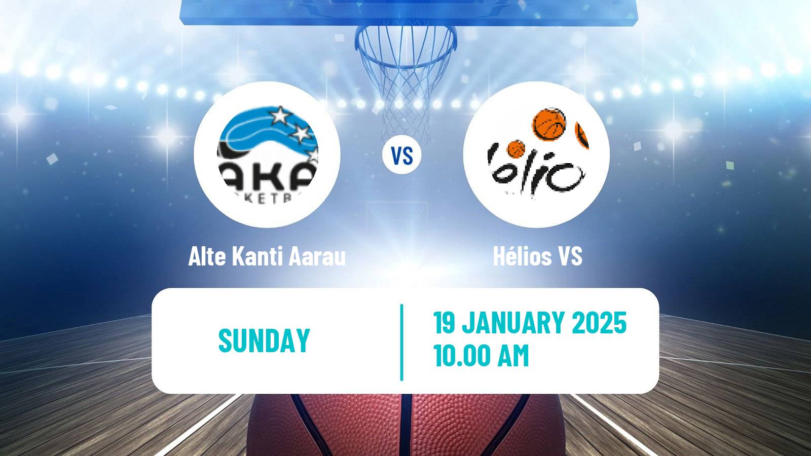 Basketball Swiss SB League Basketball Women Alte Kanti Aarau - Hélios VS