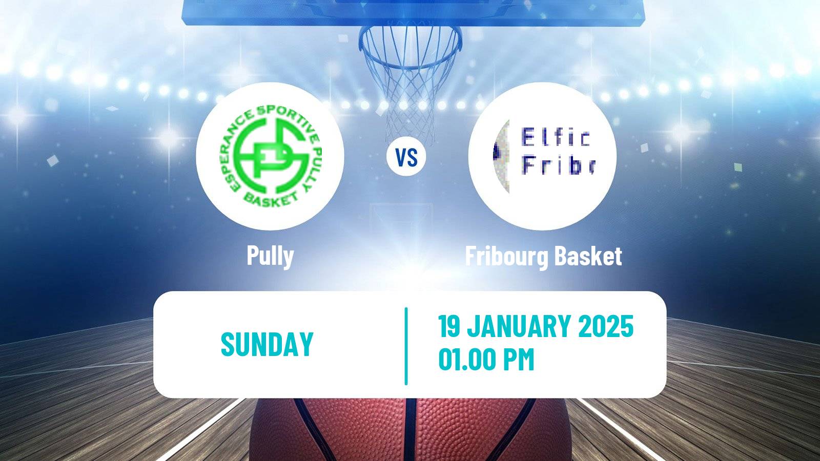 Basketball Swiss SB League Basketball Women Pully - Fribourg Basket