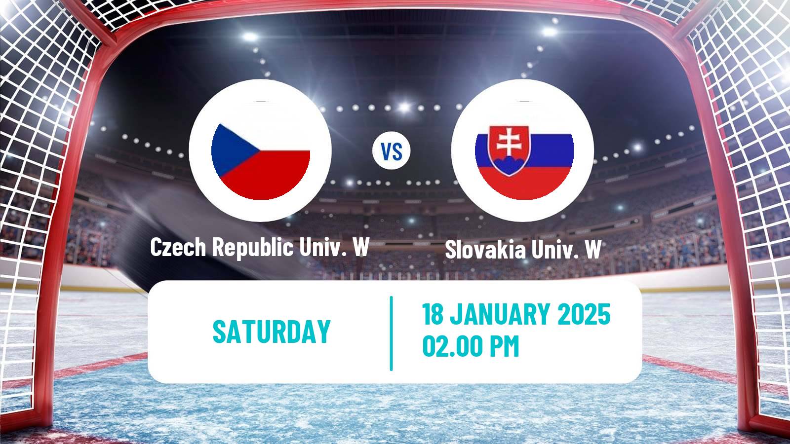 Hockey Universiade Hockey Women Czech Republic Univ. W - Slovakia Univ. W