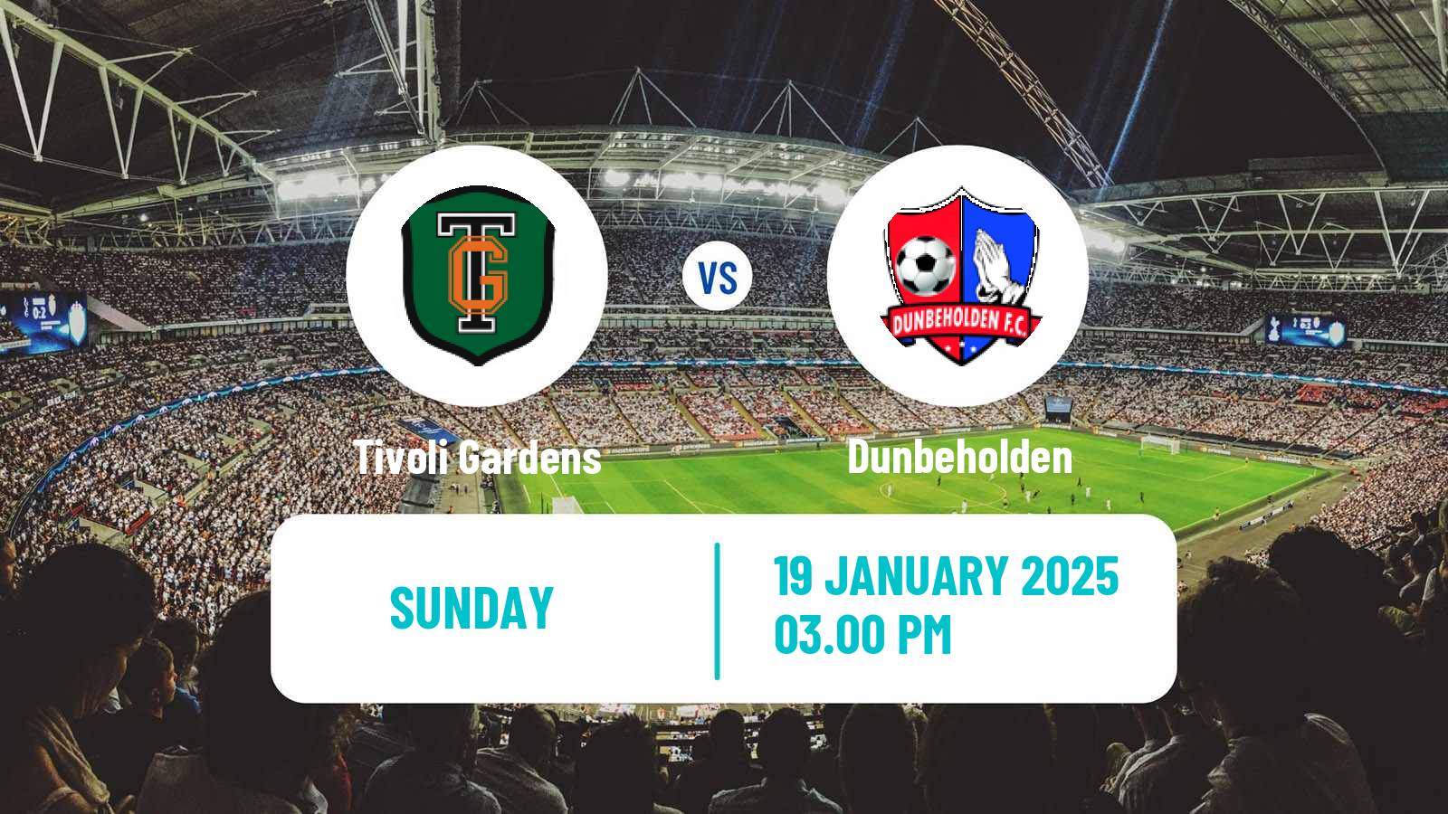 Soccer Jamaica National Premier League Tivoli Gardens - Dunbeholden