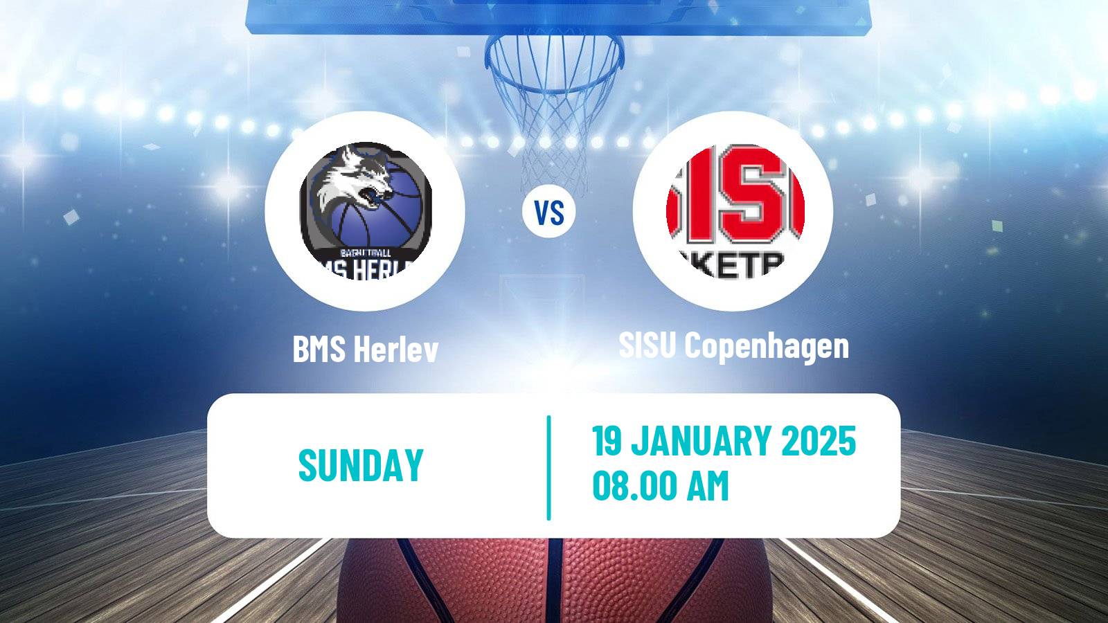 Basketball Danish Basketligaen Women BMS Herlev - SISU Copenhagen