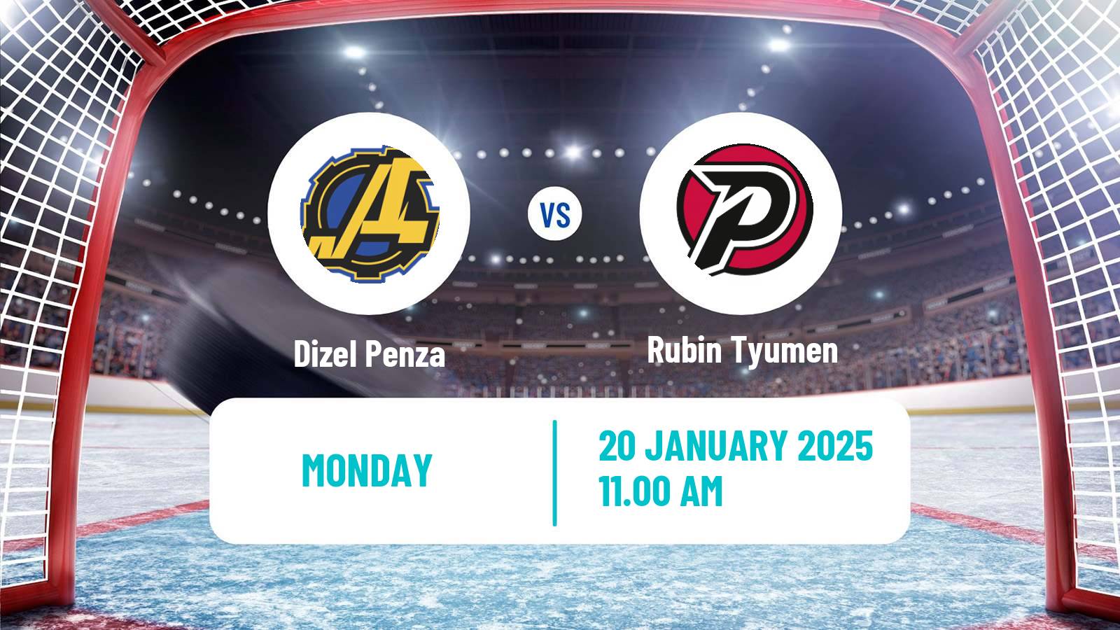 Hockey VHL Dizel Penza - Rubin Tyumen