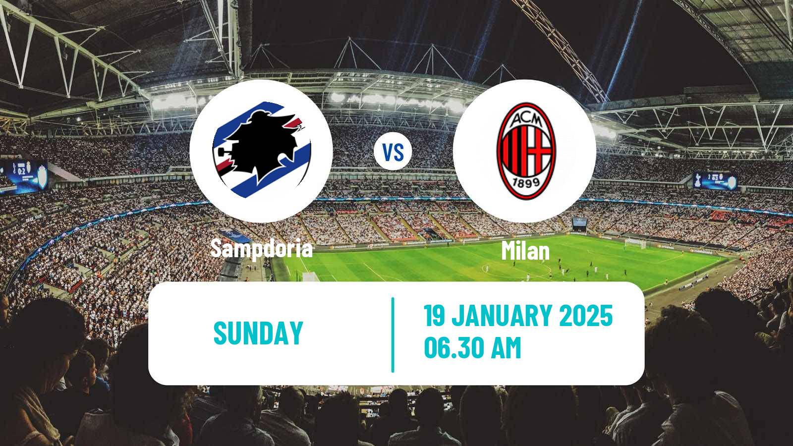 Soccer Italian Serie A Women Sampdoria - Milan