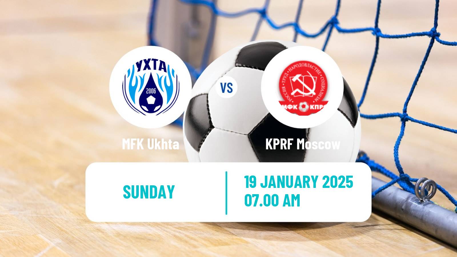 Futsal Russian Super Liga Futsal Ukhta - KPRF