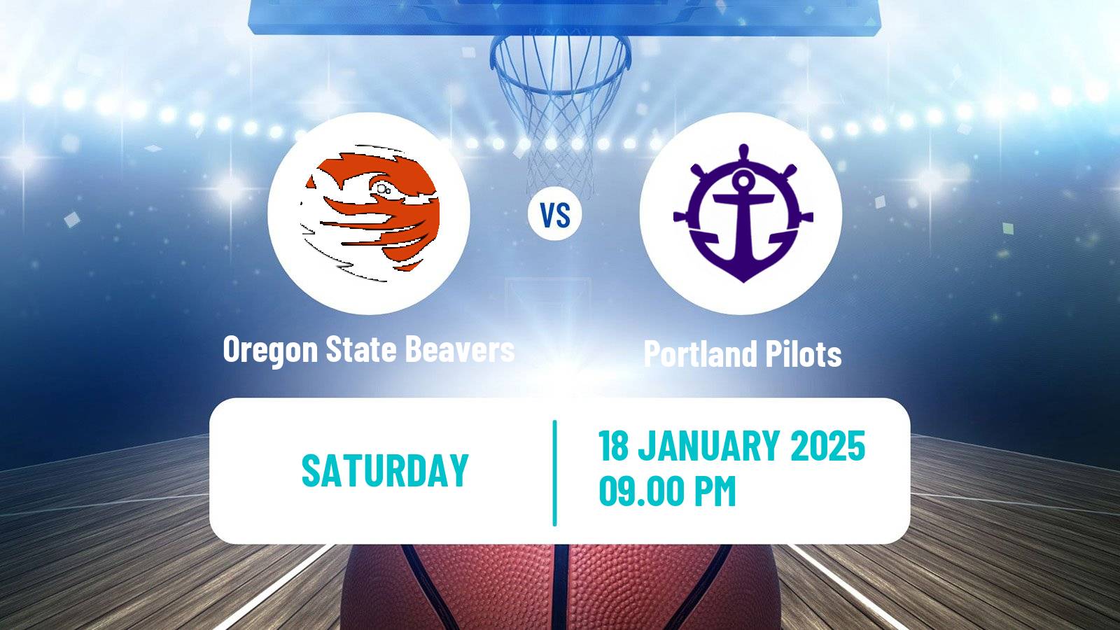 Basketball NCAA College Basketball Women Oregon State Beavers - Portland Pilots