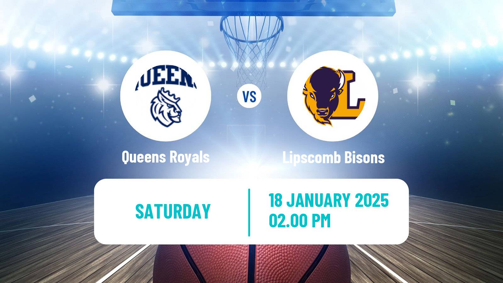 Basketball NCAA College Basketball Women Queens Royals - Lipscomb Bisons