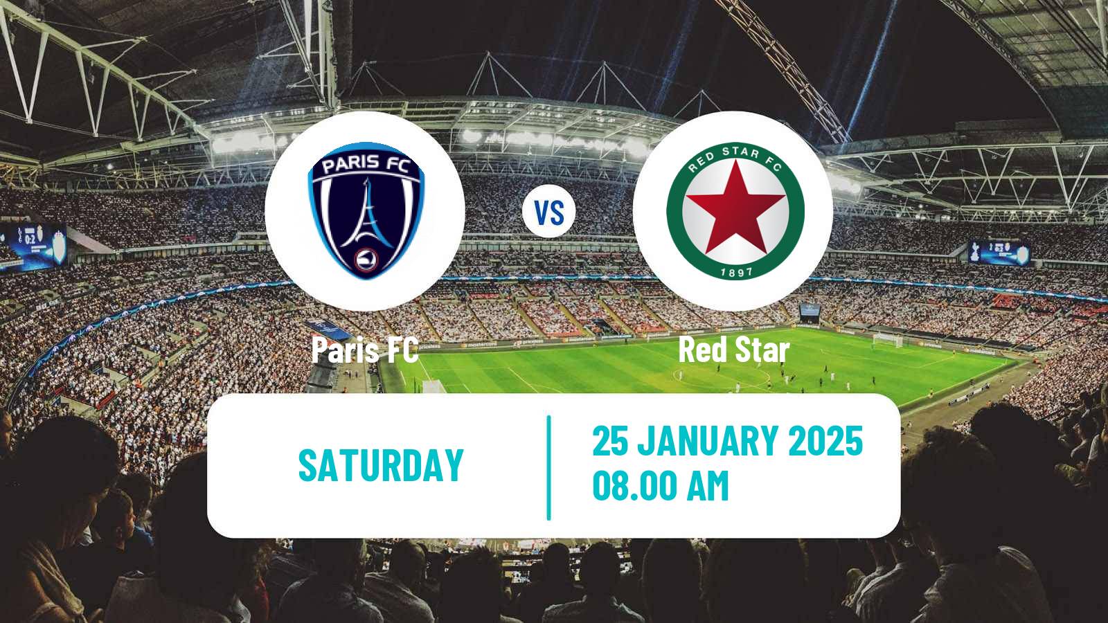 Soccer French Ligue 2 Paris FC - Red Star