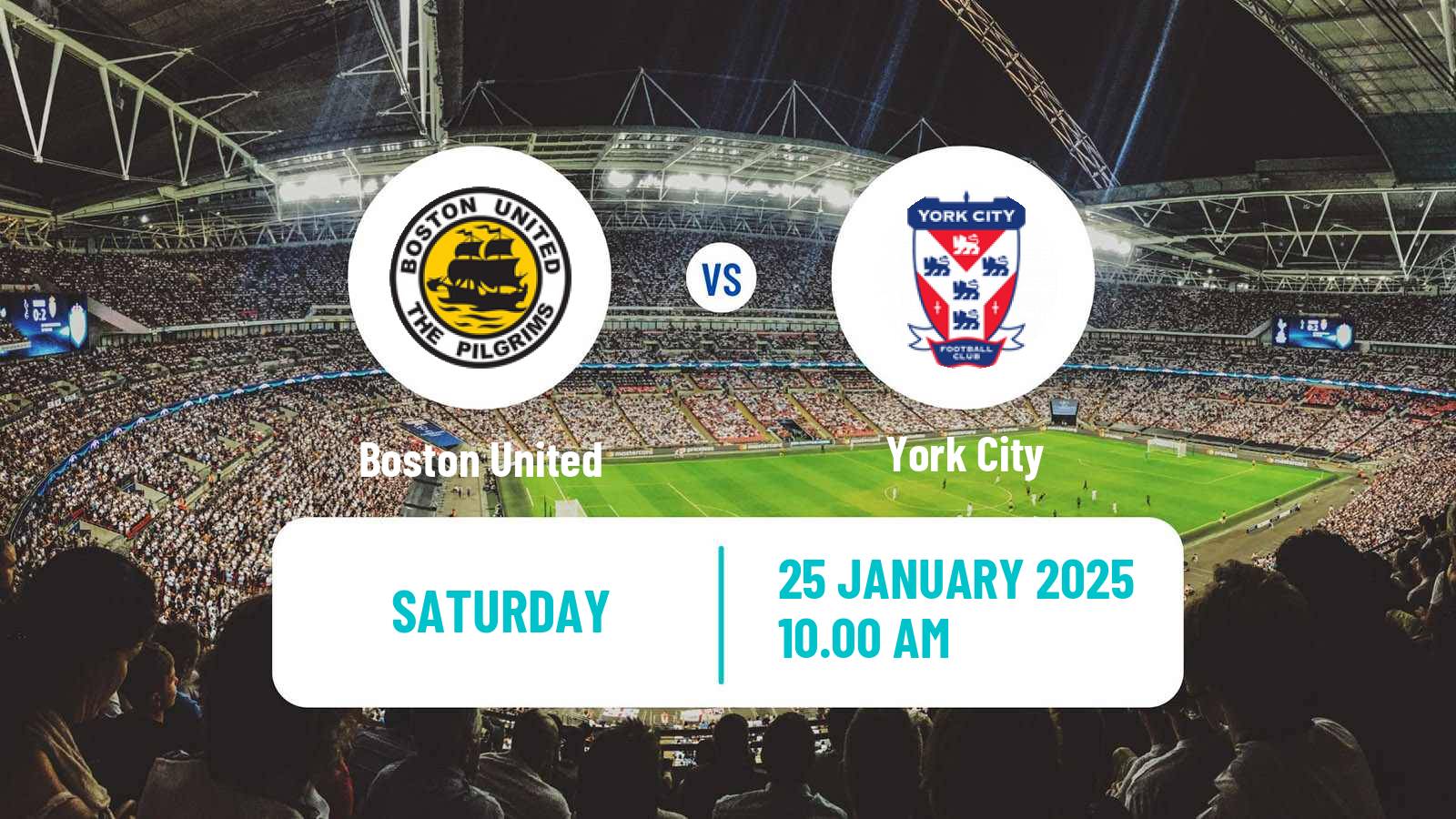 Soccer English National League Boston United - York City