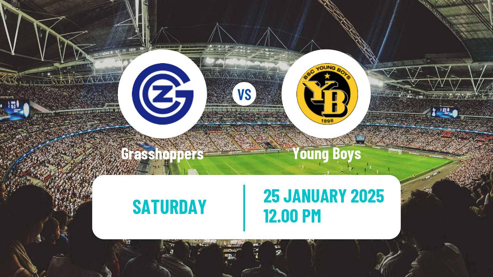 Soccer Swiss Super League Grasshoppers - Young Boys