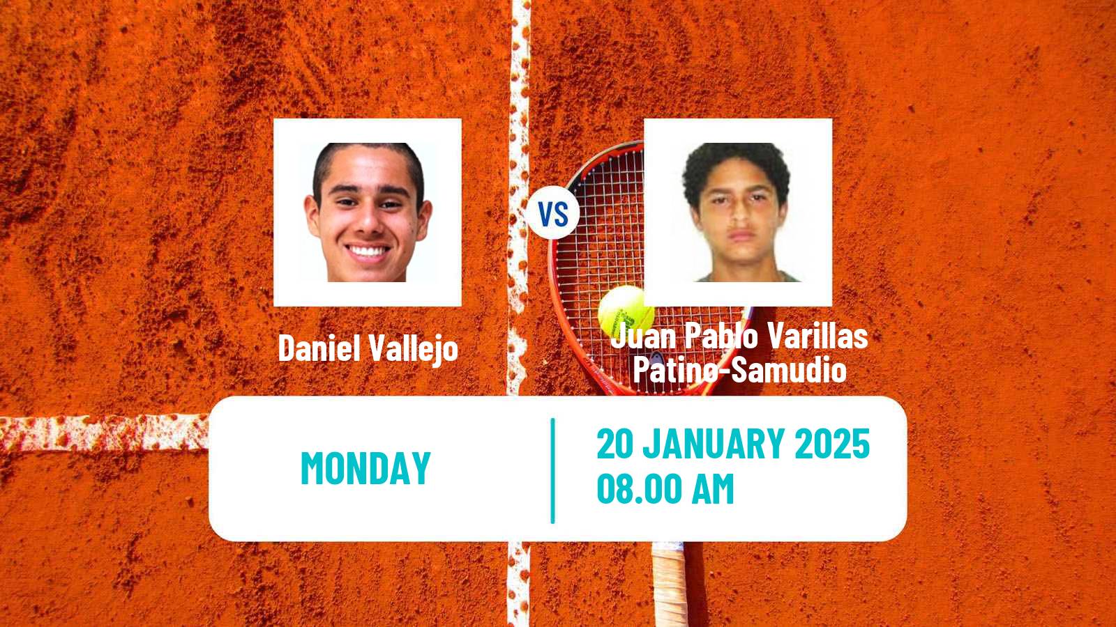 Tennis Buenos Aires 2 Challenger Men Daniel Vallejo - Juan Pablo Varillas Patino-Samudio