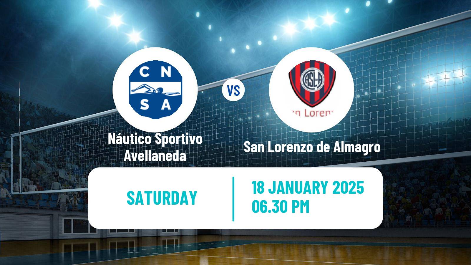 Volleyball Argentinian Liga Volleyball Women Náutico Sportivo Avellaneda - San Lorenzo de Almagro