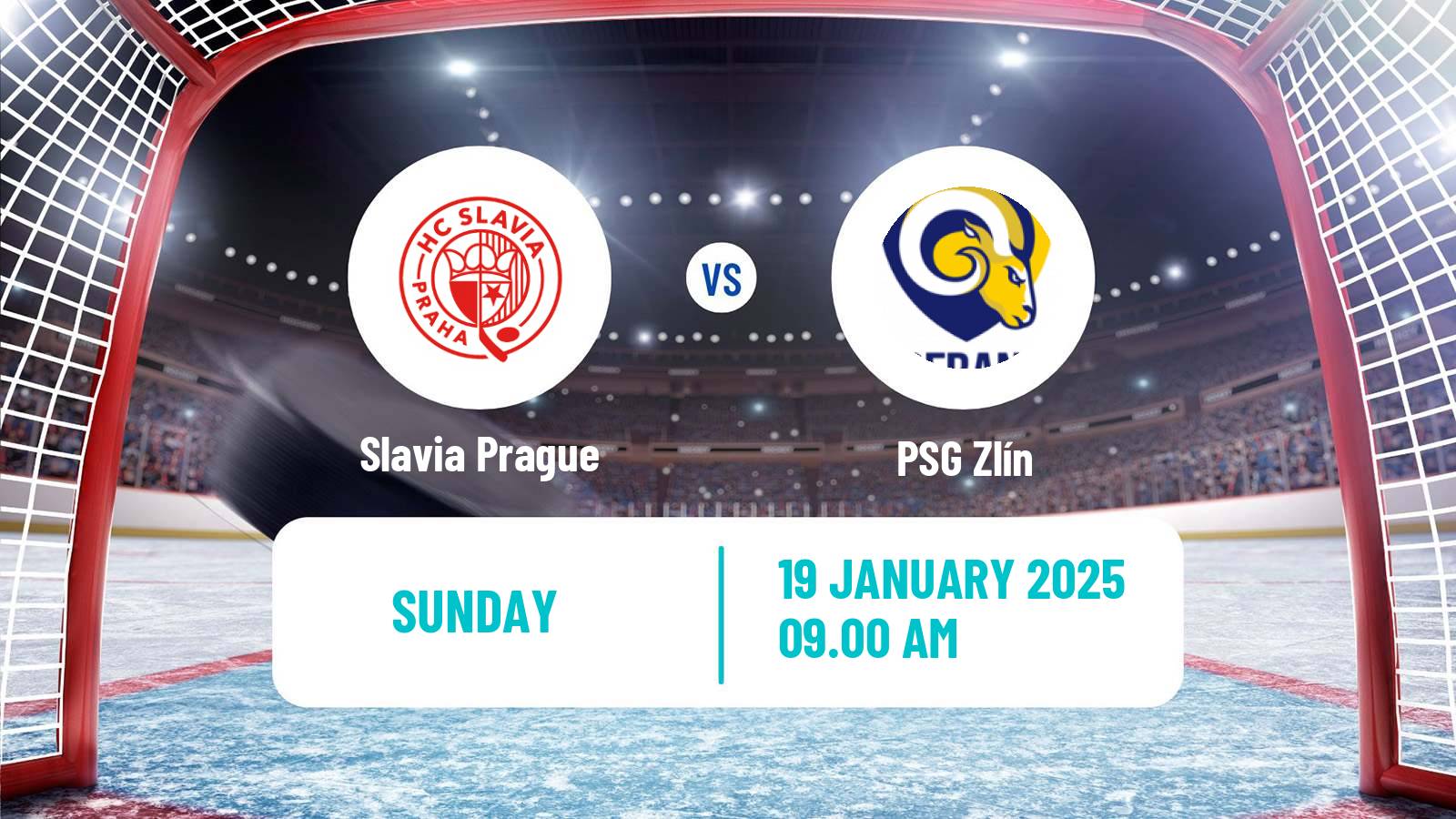 Hockey Czech Chance Liga Slavia Prague - PSG Zlín