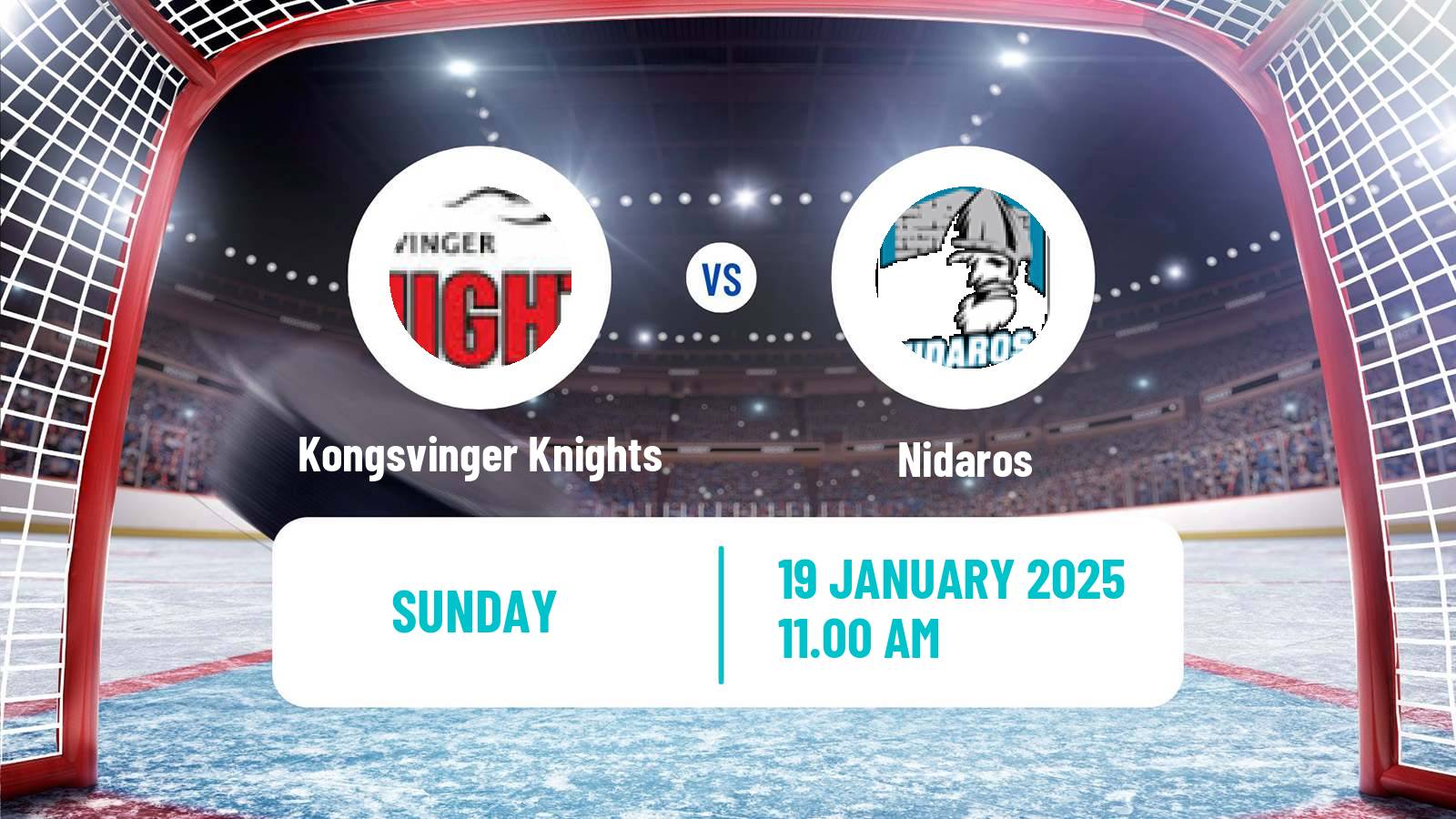 Hockey Norwegian Division 1 Hockey Kongsvinger Knights - Nidaros