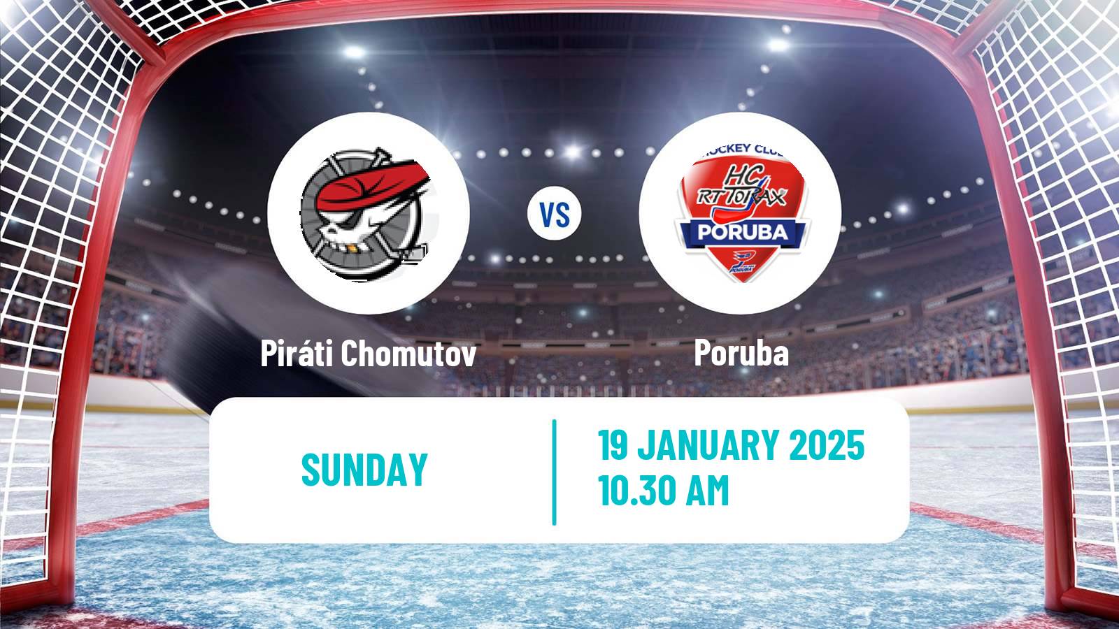 Hockey Czech Chance Liga Piráti Chomutov - Poruba