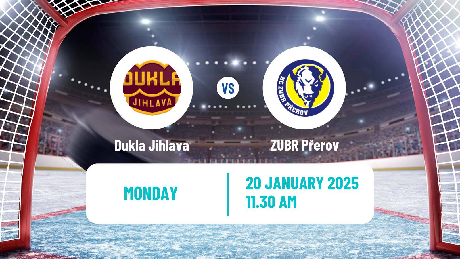 Hockey Czech Chance Liga Dukla Jihlava - ZUBR Přerov