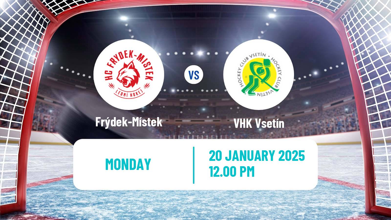 Hockey Czech Chance Liga Frýdek-Místek - Vsetín