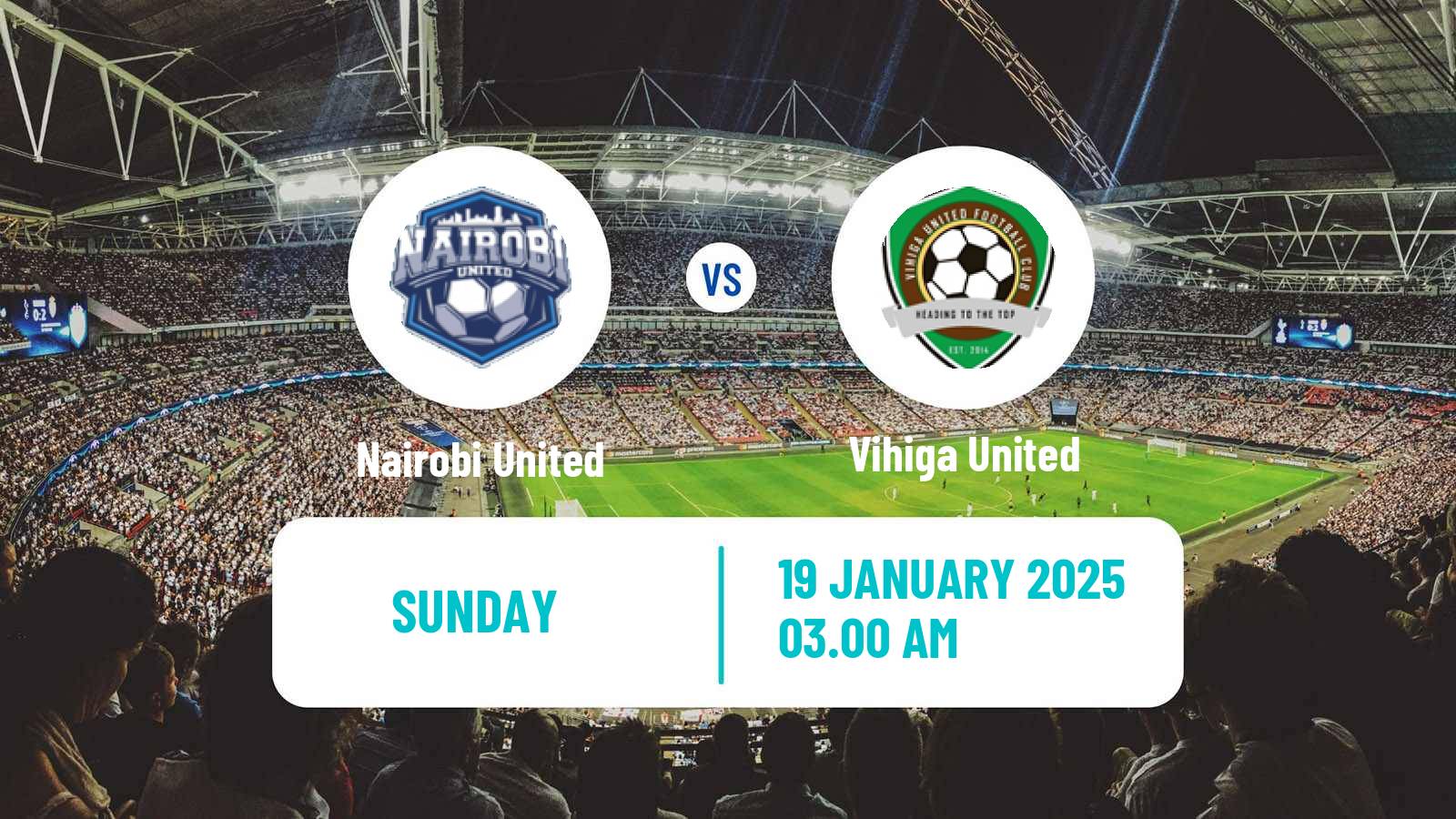 Soccer Kenyan Super League Nairobi United - Vihiga United