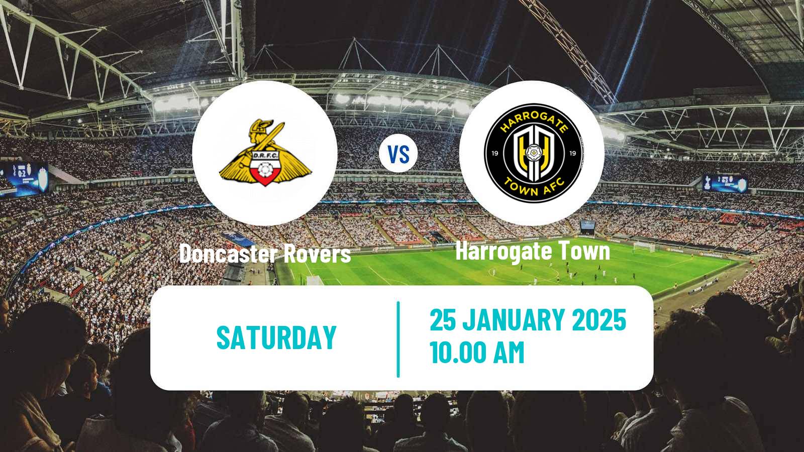 Soccer English League Two Doncaster Rovers - Harrogate Town